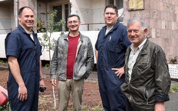 Georgia Air Guard 116th Civil Engineers partner with Armenia for humanitarian project