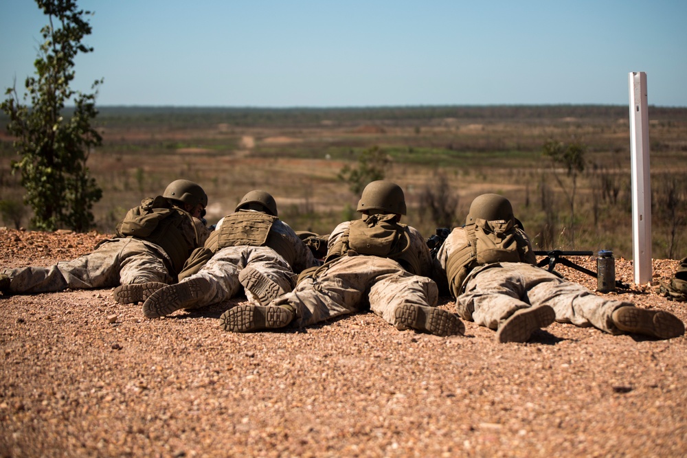 Marine snipers fire in Australia