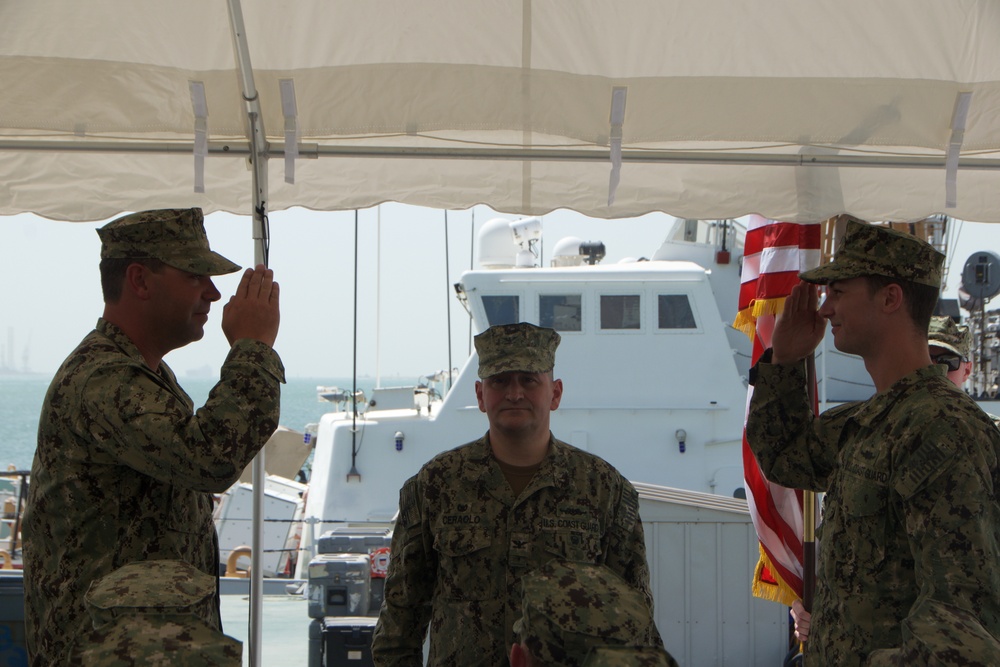 Coast Guard Cutter Monomoy holds change of command