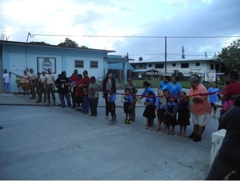 NMCB 133 Holds Ribbon Cutting Ceremony in Palau