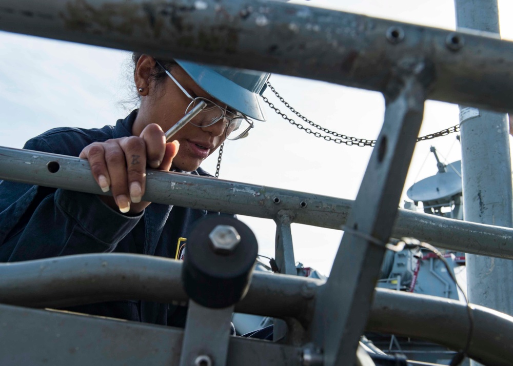 USS Stout Deployment 2016