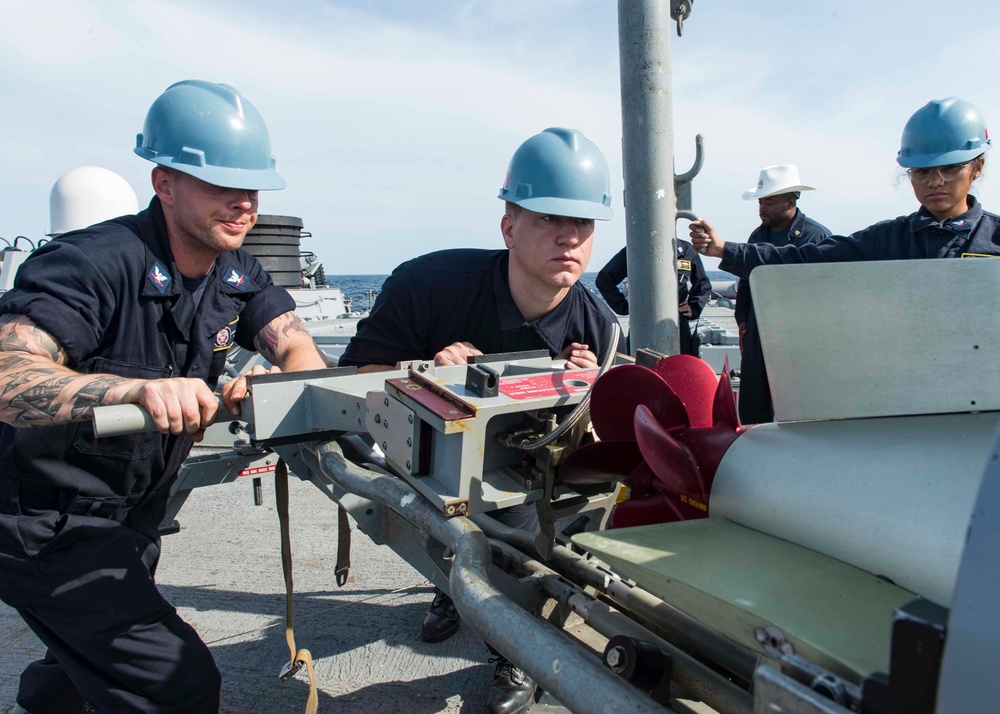 USS Stout Deployment 2016