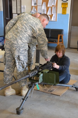HS students spend a day with the MIARNG
