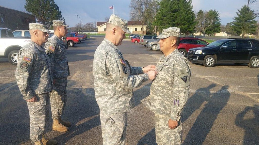 Michigan National Guard Soldier promoted