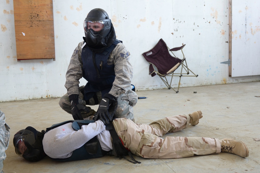 Security Forces train to save lives