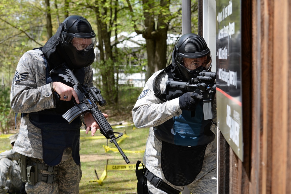 Security Forces train to save lives