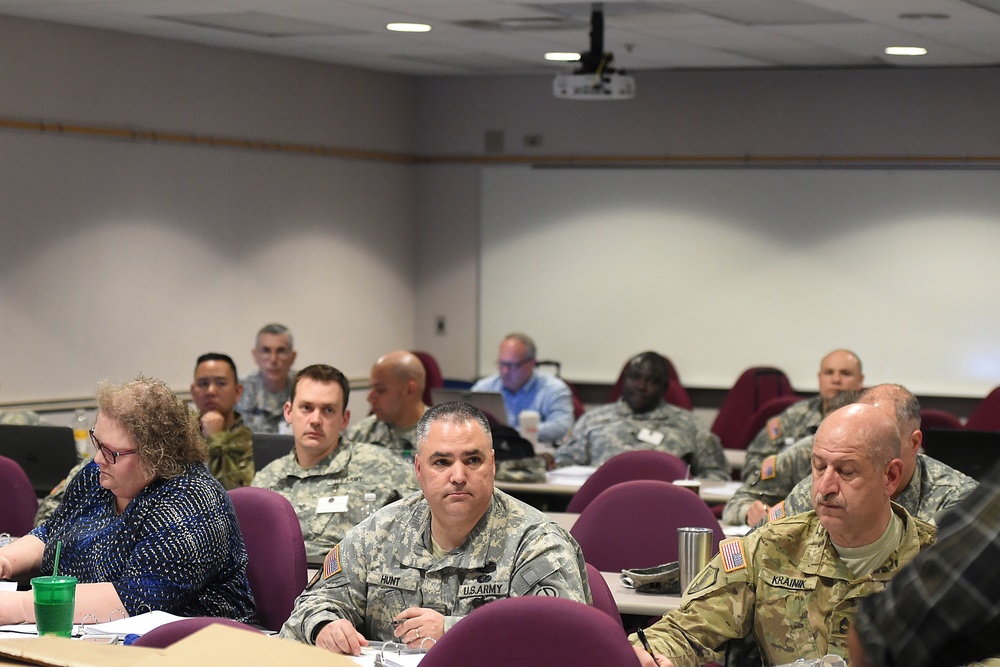 Army Reserve personnel train in physical security readiness