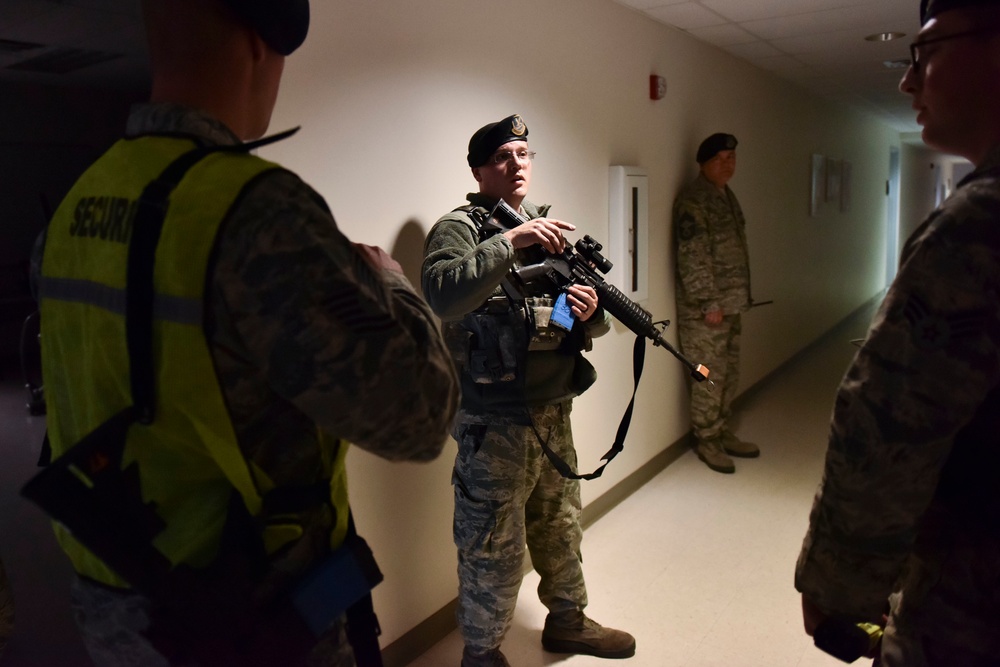 180th Fighter Wing Tests Airmen Response During Active Shooter Exercise