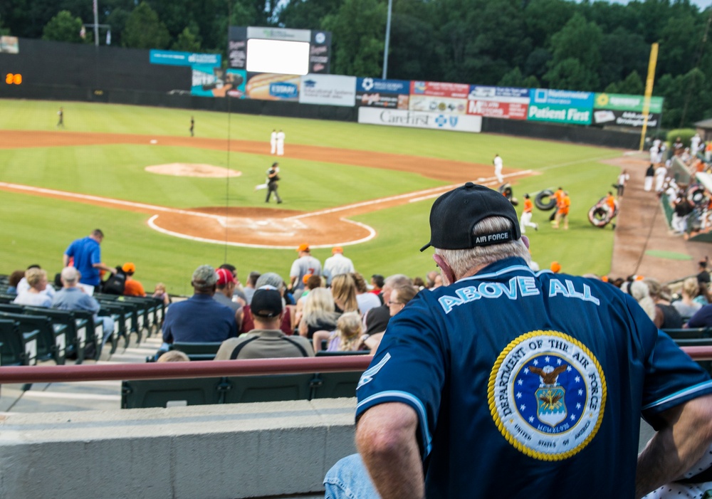 Bowie Baysox host Joint Base Andrews appreciation night