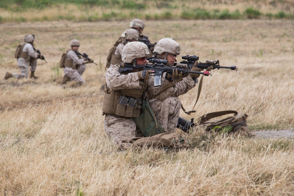 11th MEU’s Battalion Landing Team 1/4 Conducts Vertical Assault Training