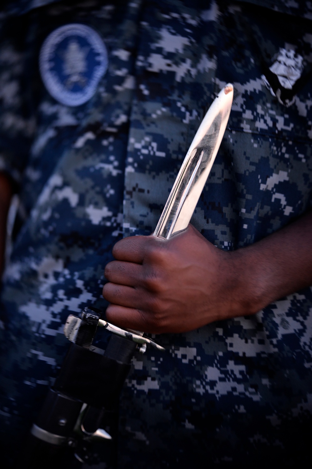 Navy Ceremonial Guard Trains at Joint Base Anacostia-Bolling