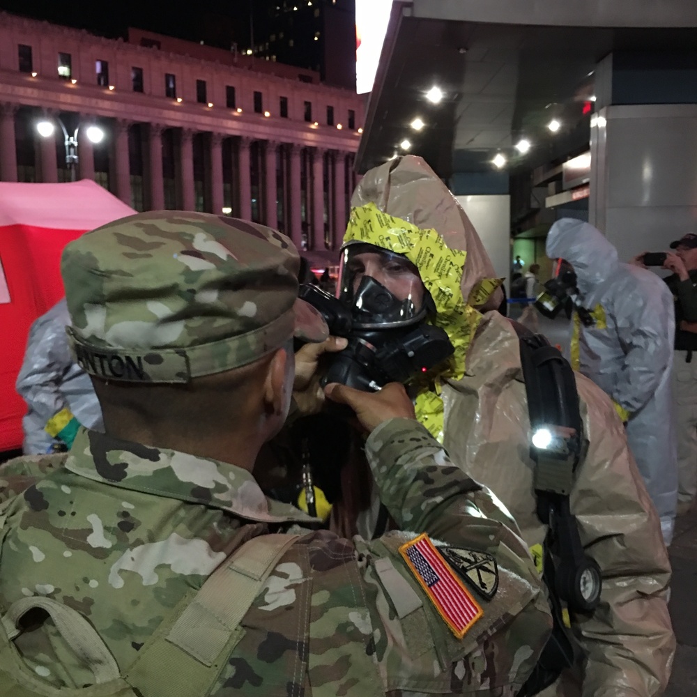 59th CBRN Company trains with NY HAZMAT