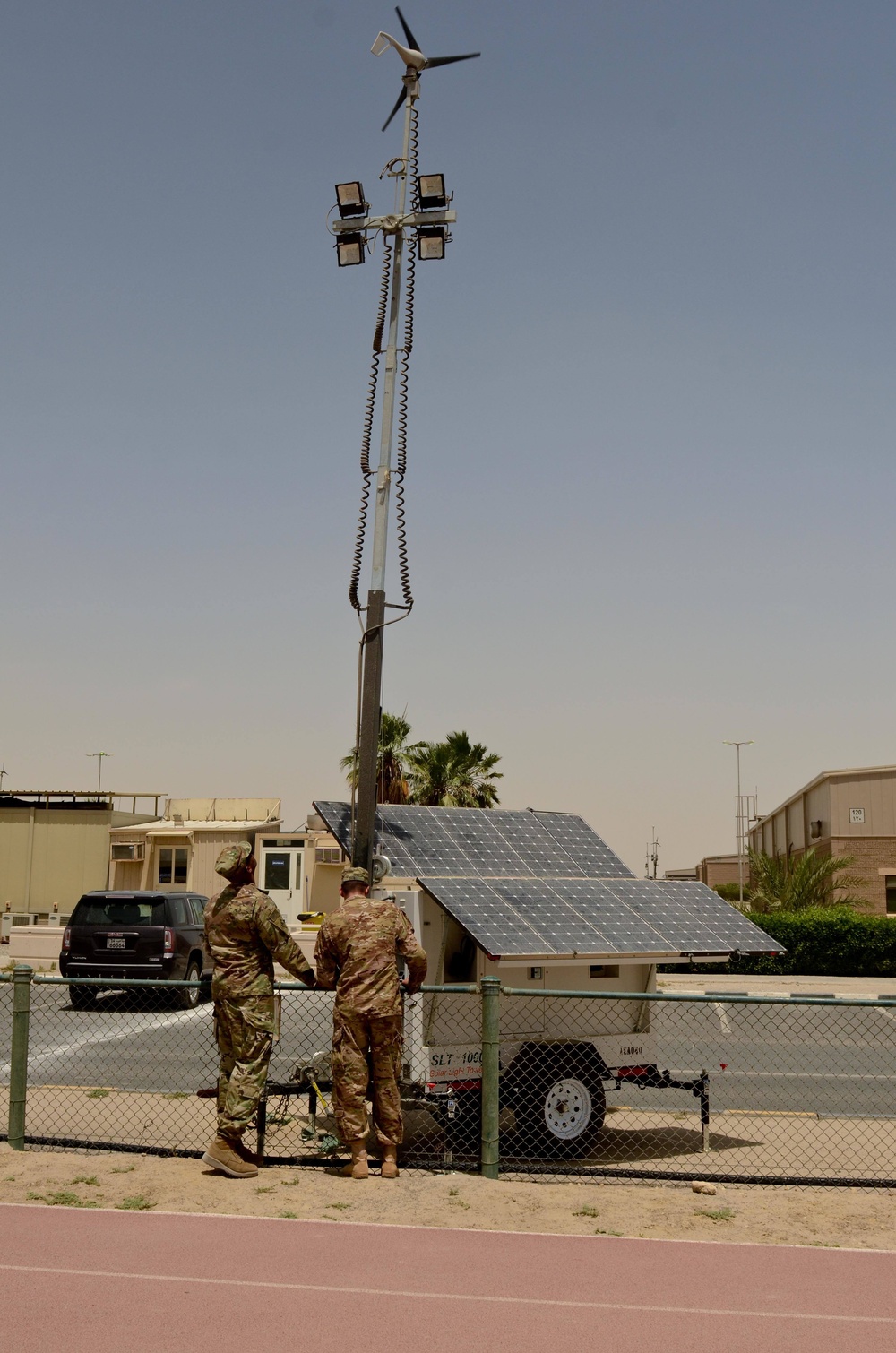 Solar lighting project moves forward at USARCENT