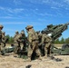 Latvian Ministry of Defence officials view Howitzer demonstration