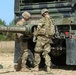 Latvian Ministry of Defence officials view Howitzer demonstration