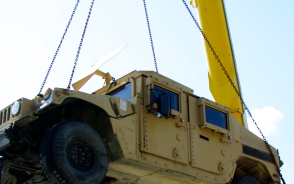 2nd Squadron, 2nd Cavalry Regiment Strykers arrive in Latvia