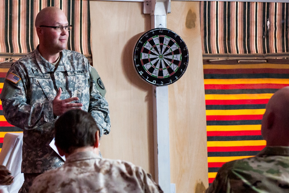 S.C. Guard Chaplain inspires service members during Eager Lion 16