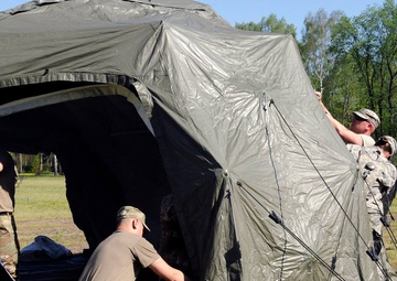 364th ESC in final stages for Exercise Anakonda 16