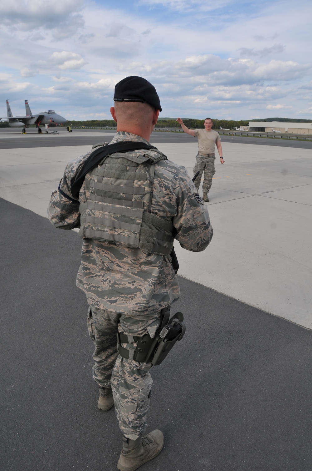 104th Fighter Wing Defenders Secure Barnes Air National Guard Base