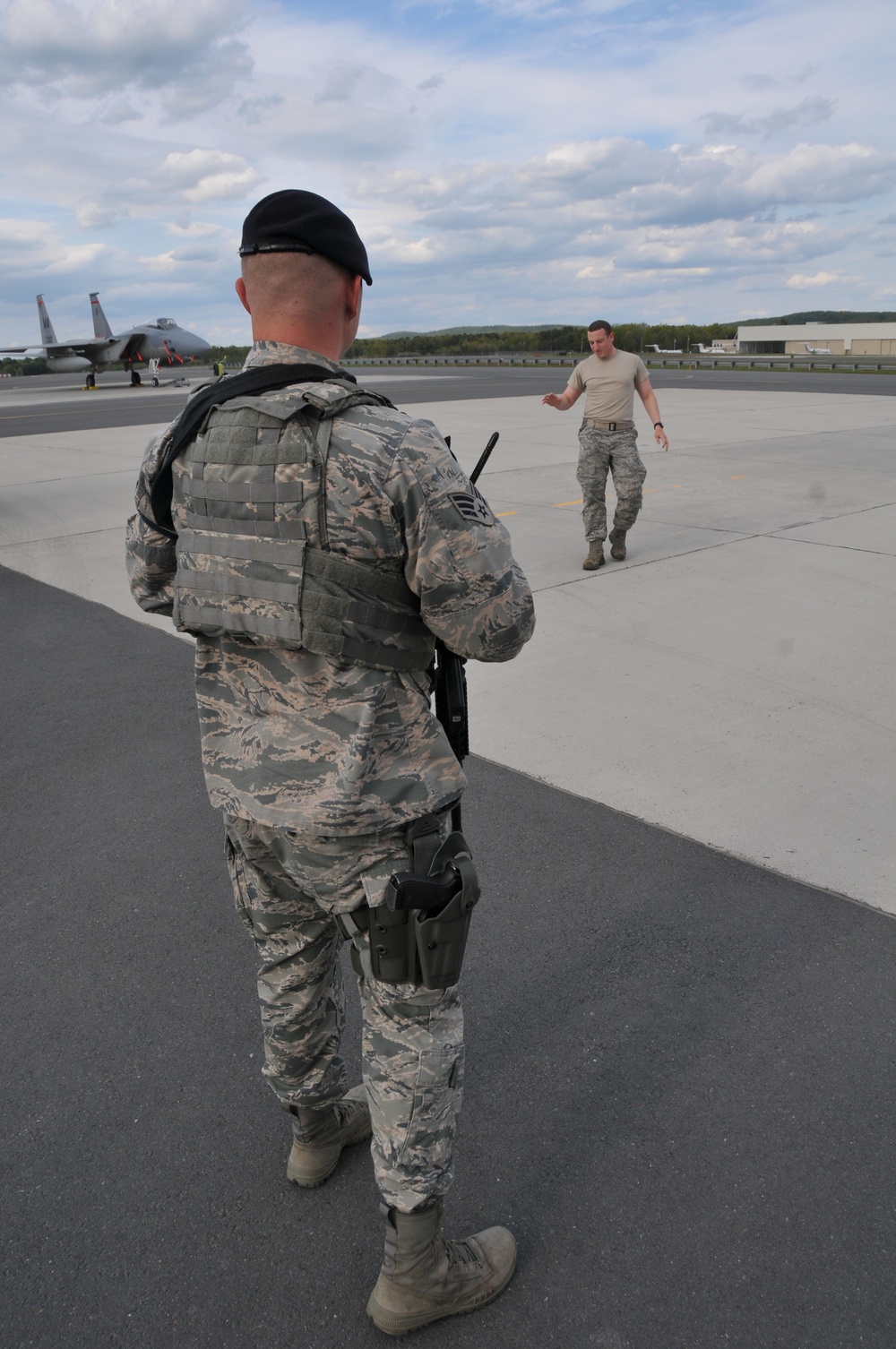 104th Fighter Wing Defenders Secure Barnes Air National Guard Base