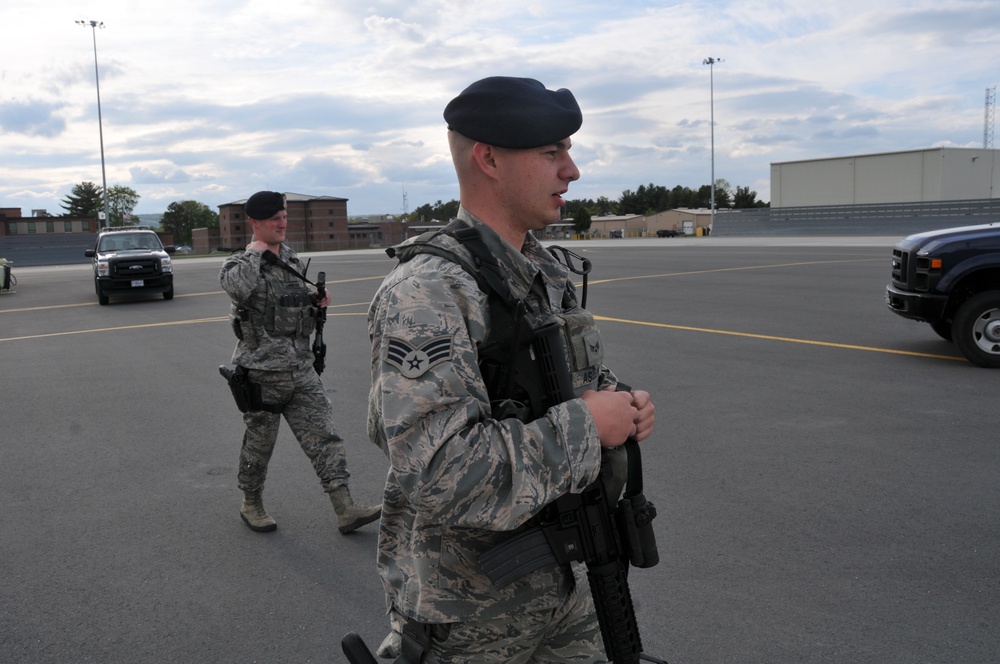 104th Fighter Wing Defenders Secure Barnes Air National Guard Base