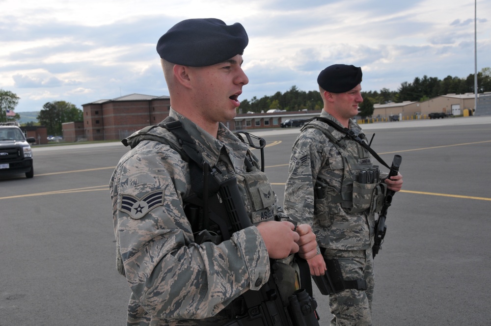 104th Fighter Wing Defenders Secure Barnes Air National Guard Base