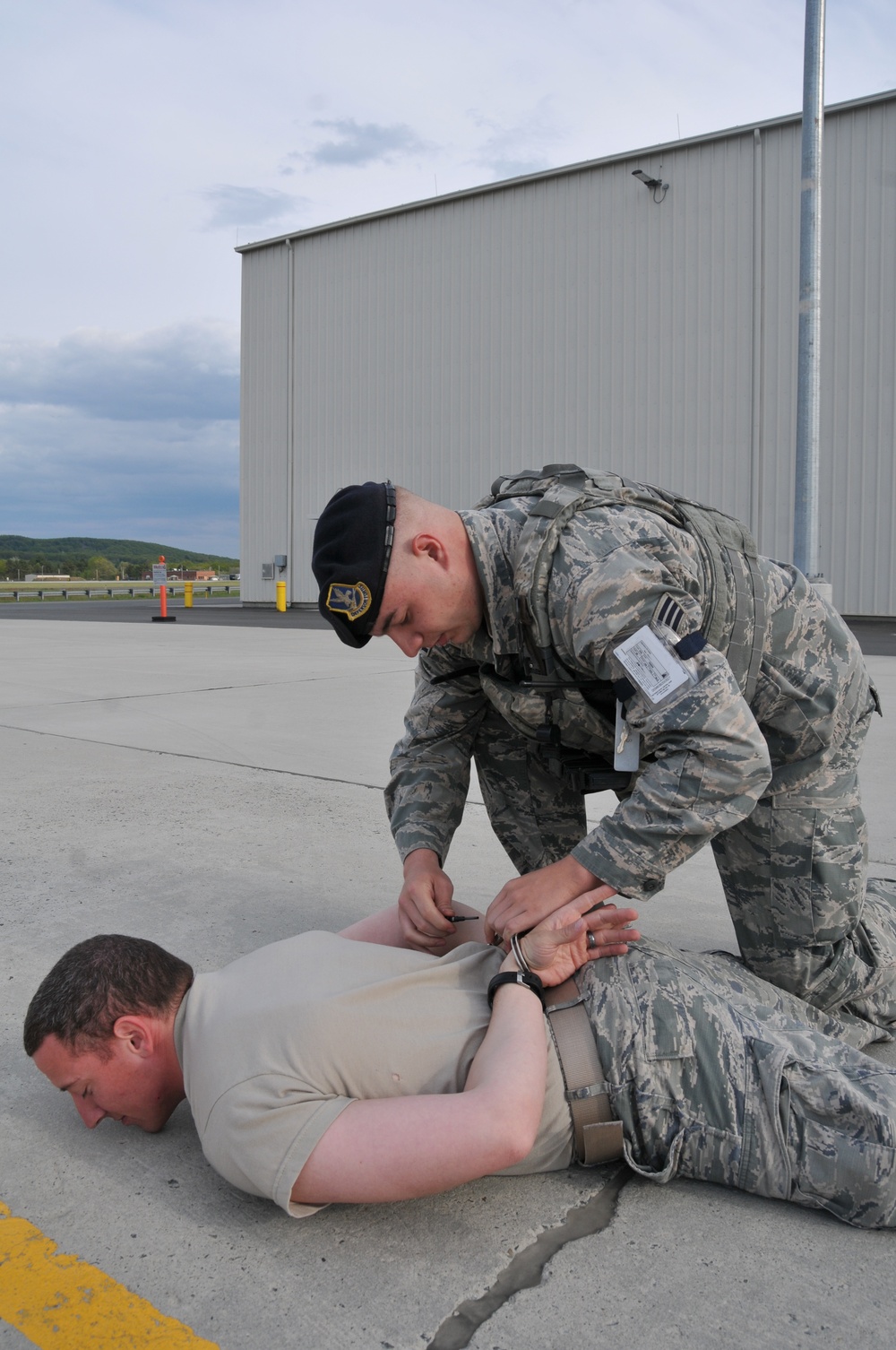 104th Fighter Wing Defenders Secure Barnes Air National Guard Base