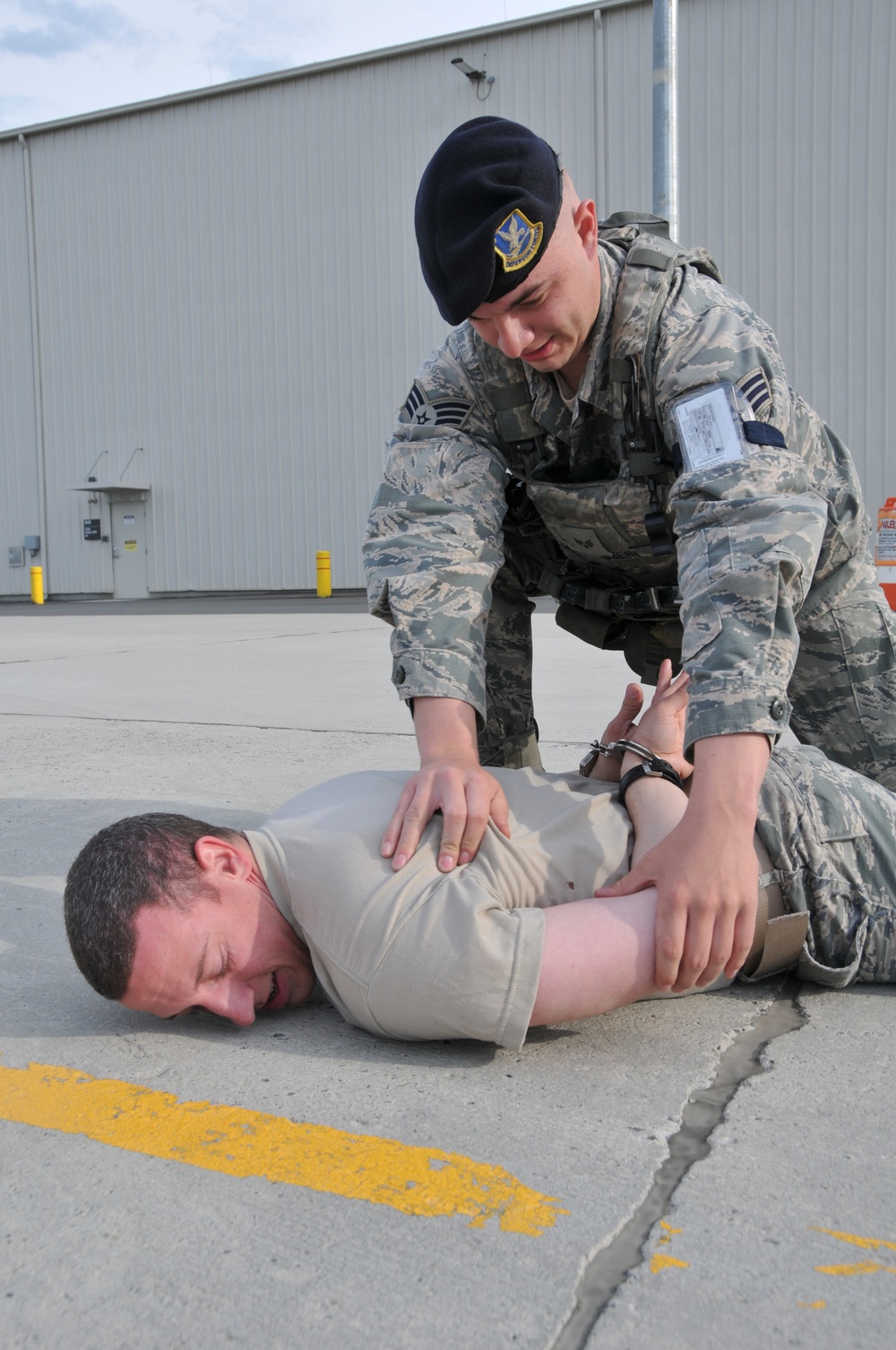 104th Fighter Wing Defenders Secure Barnes Air National Guard Base