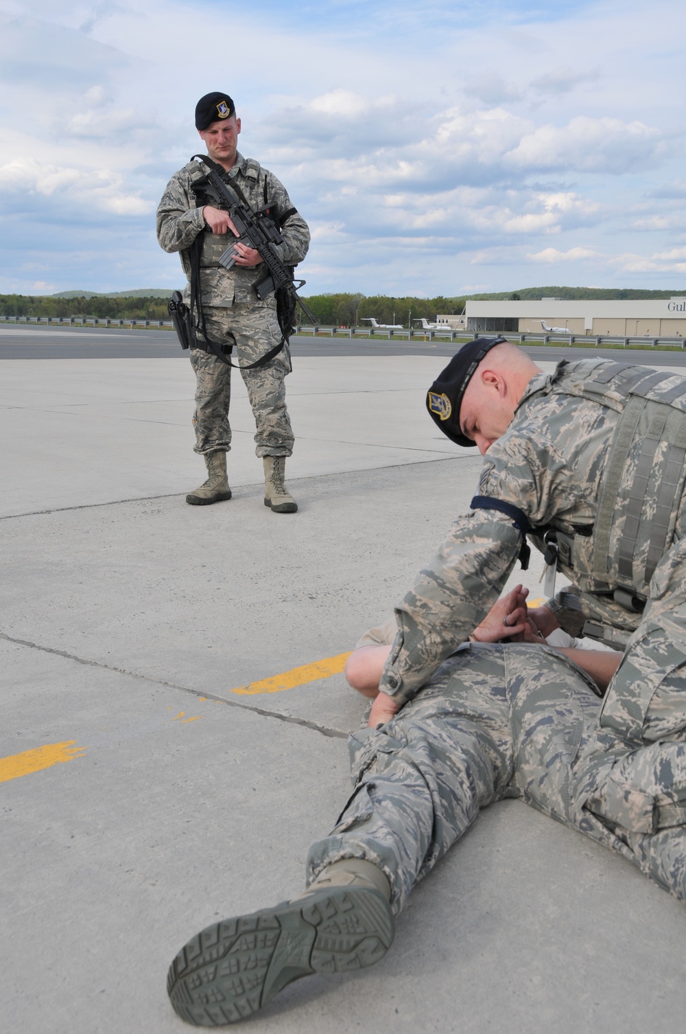 104th Fighter Wing Defenders Secure Barnes Air National Guard Base