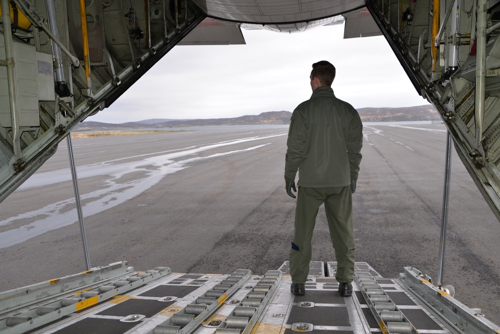 Coast Guard HC-130 aircrew conducts operations in Sand Point, Alaska