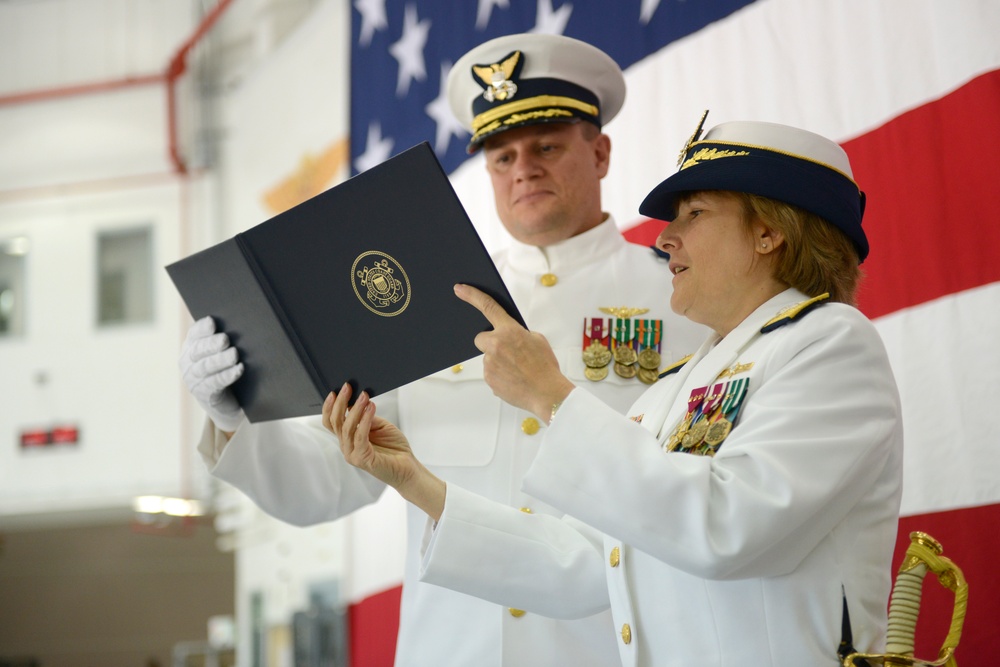 Air Station Atlantic City change of command