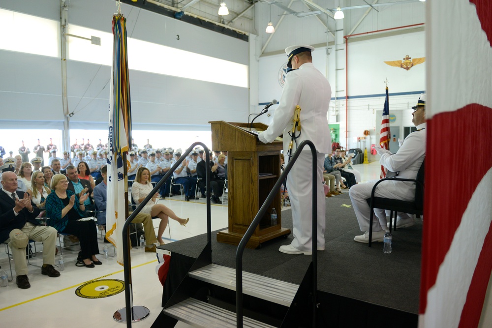 Air Station Atlantic City change of command