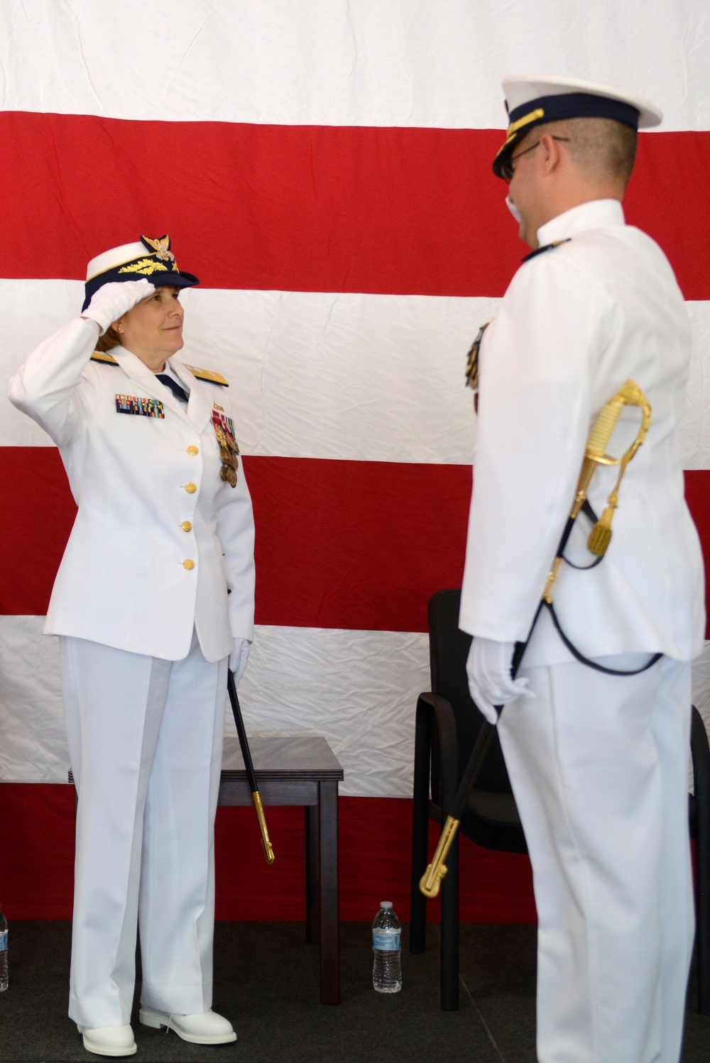 Air Station Atlantic City change of command