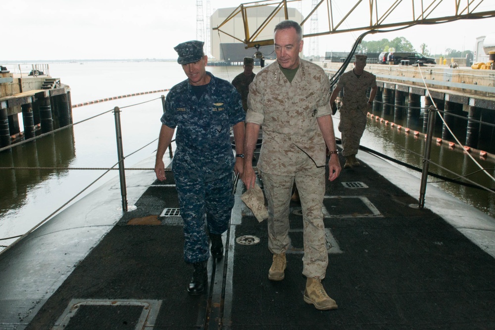 CJCS visits Naval Submarine Base Kings Bay