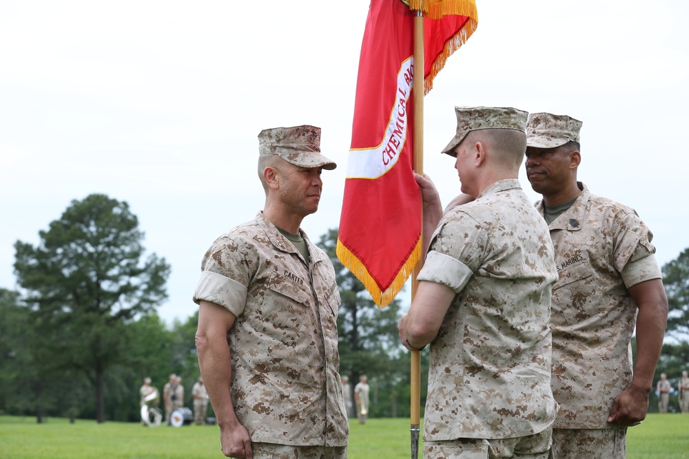 Colonel Carter assumes command of Chemical Biological Incident Response Force