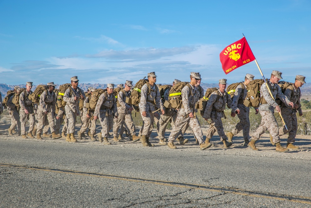 MWSS-374’s last hike with leaders