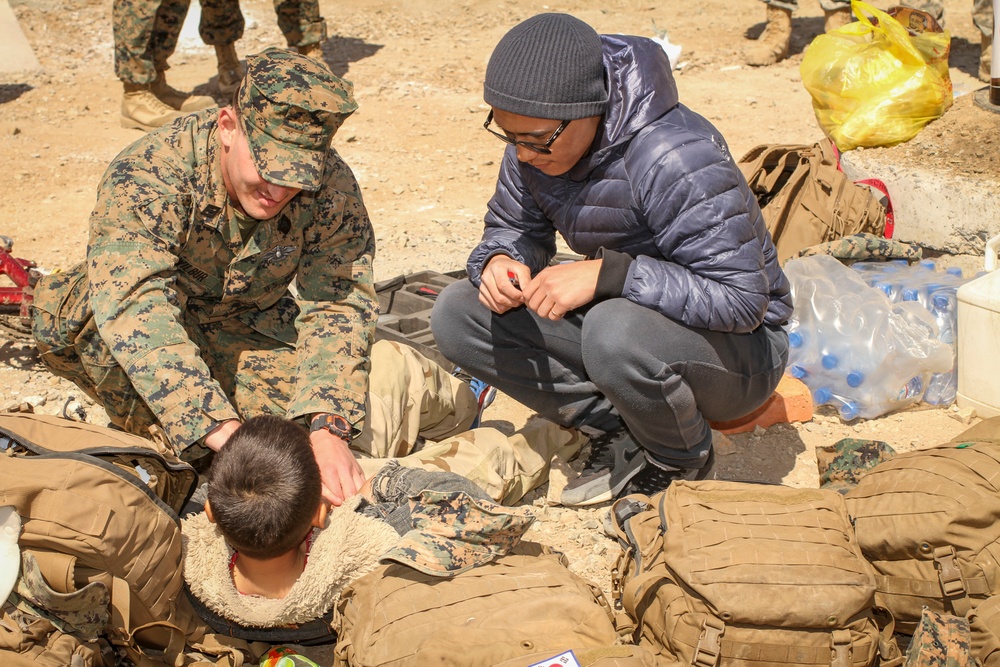 Construction continues in the Tuv province for Khaan Quest 2016