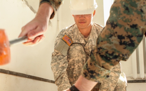 Construction continues in the Tuv province for Khaan Quest 2016