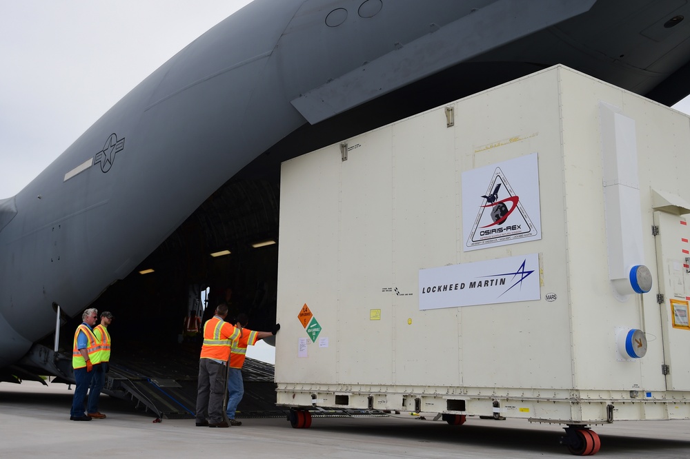 Buckley AFB assists as OSIRIS-REx makes its journey to Florida