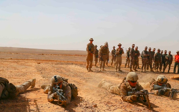 13th MEU Marines shine during Exercise Eager Lion 2016