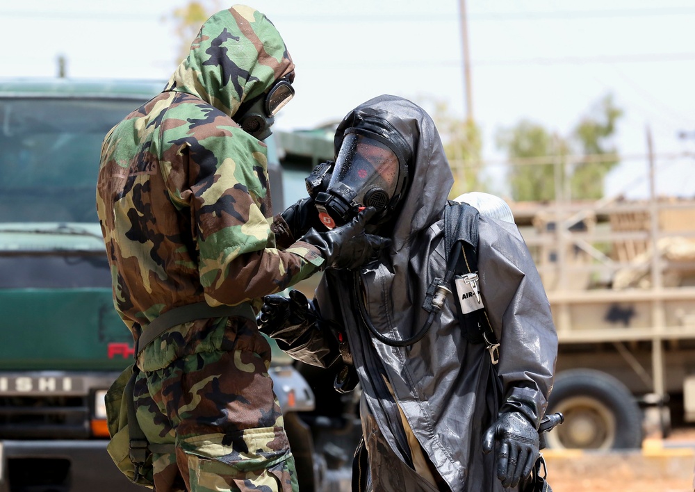 EagerLion16 Chemical Biological Radiological Nuclear Demonstration