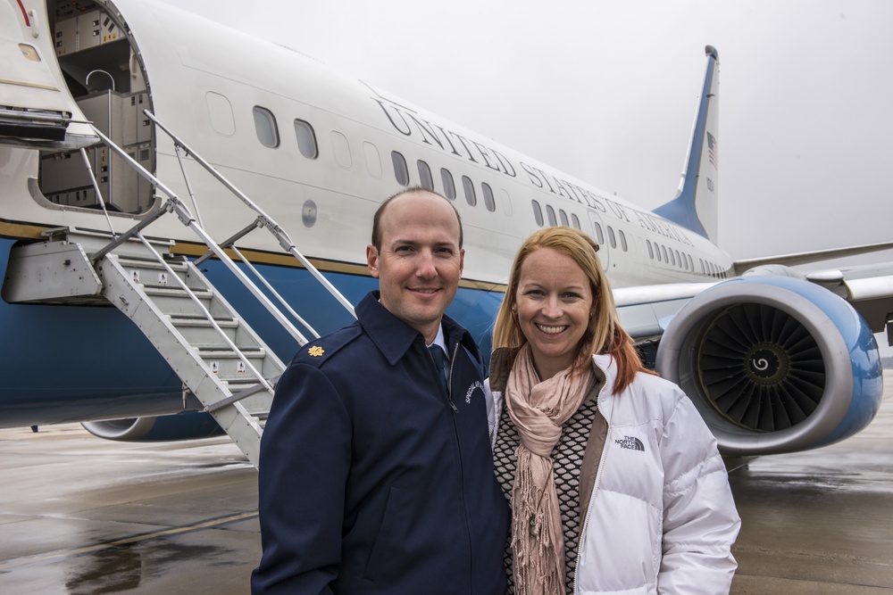 89th AW Spouses Fly SAM Fox Orientation Flight Aboard Boeing and Gulfstreams