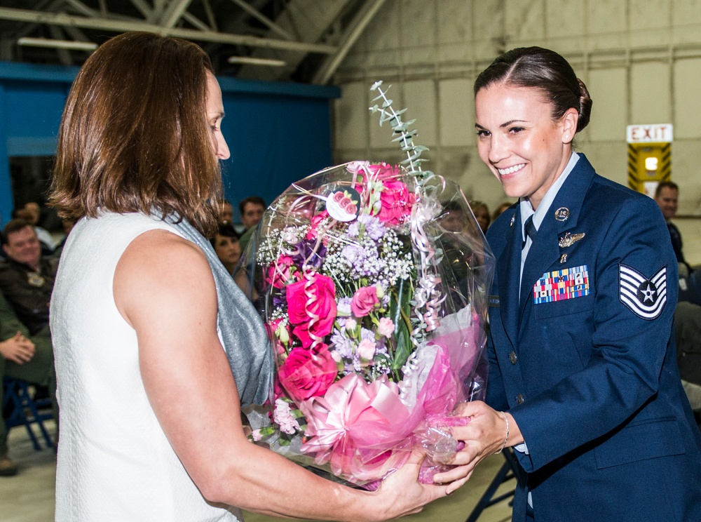 99th Airlift Squadron Change-of-Command