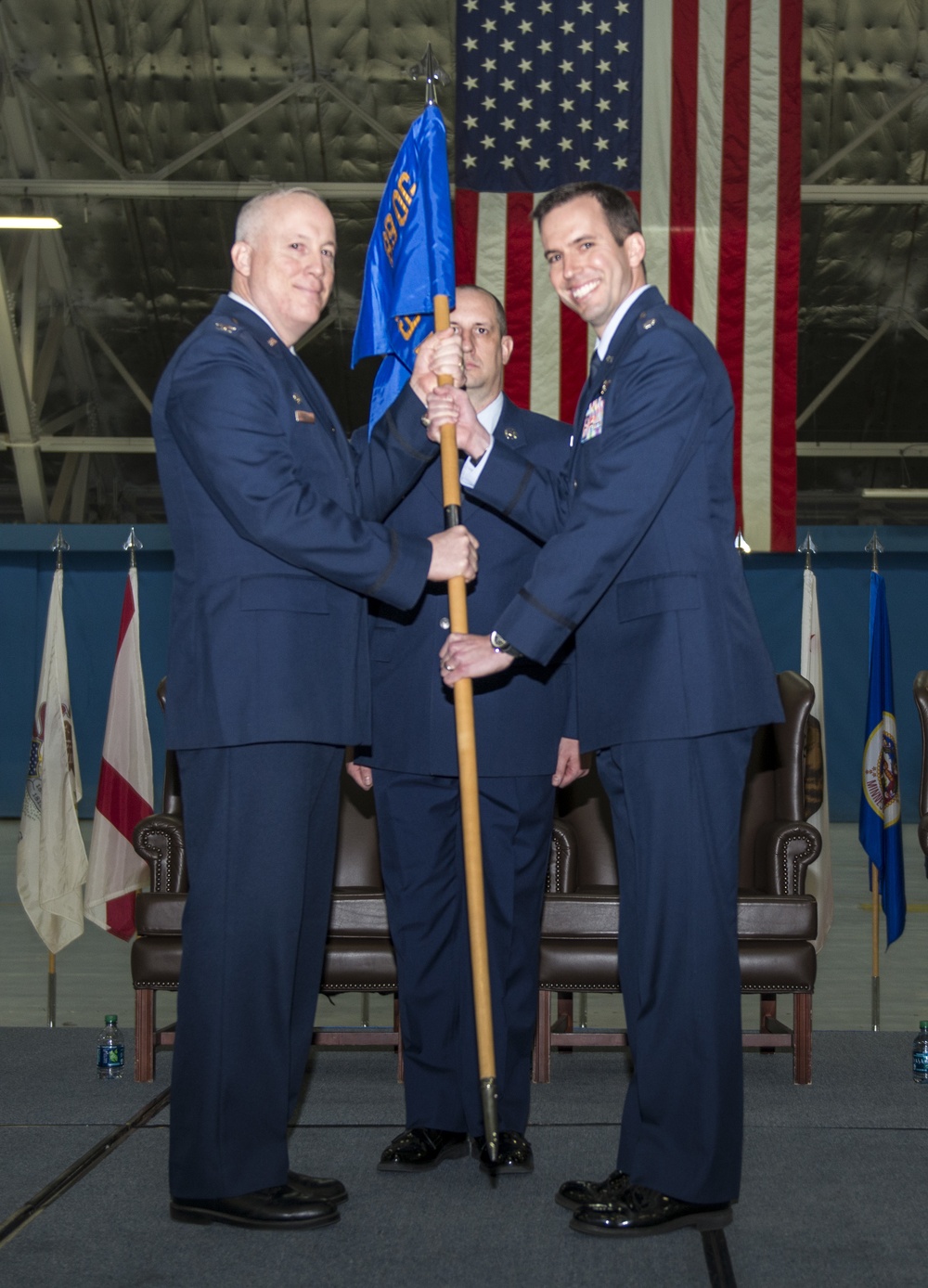 99th Airlift Squadron Change-of-Command