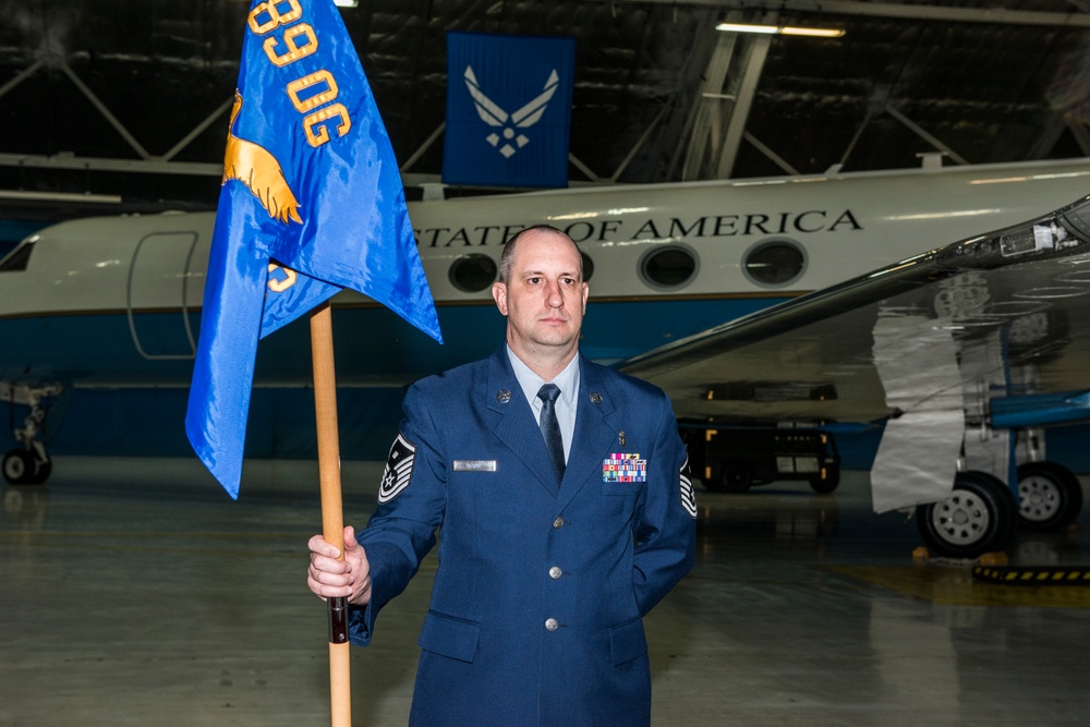 99th Airlift Squadron Change-of-Command