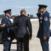 POTUS departs on Air Force One