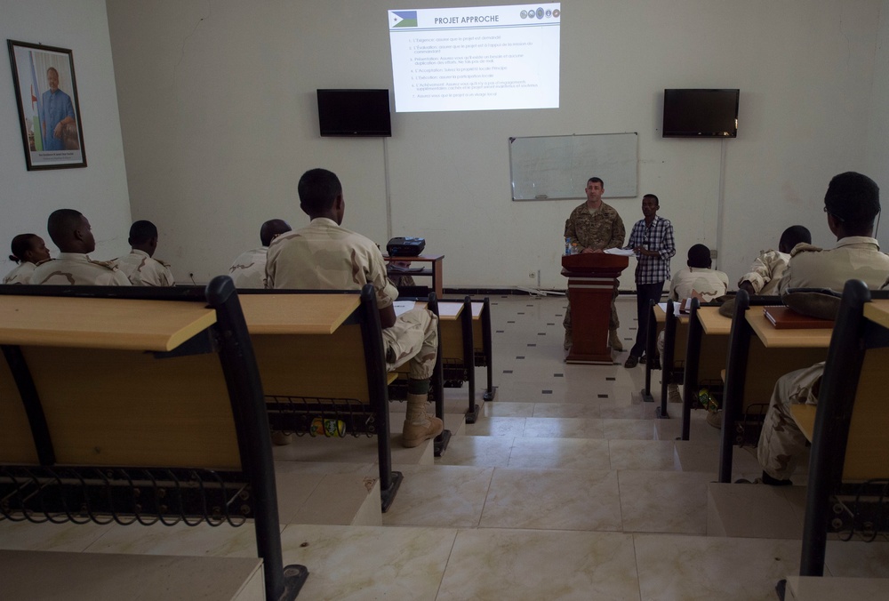 Civil engagement training prepares future Djiboutian leaders