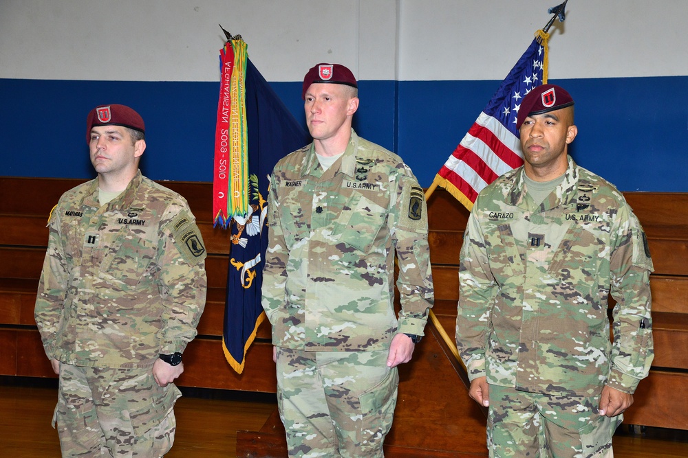 Change of Command Ceremony