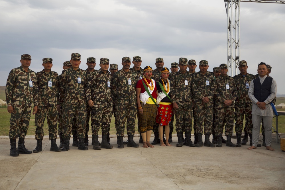 Khaan Quest 2016 Cultural Night: Nepal Army shares culture through song, dance