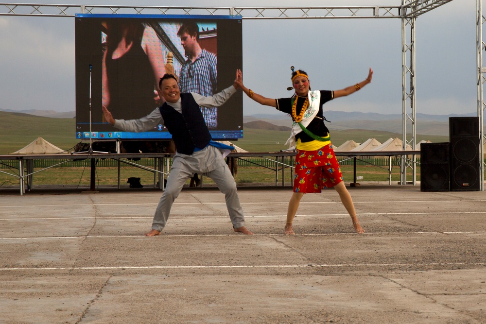 Khaan Quest 2016 Cultural Night: Nepal Army shares culture through song, dance